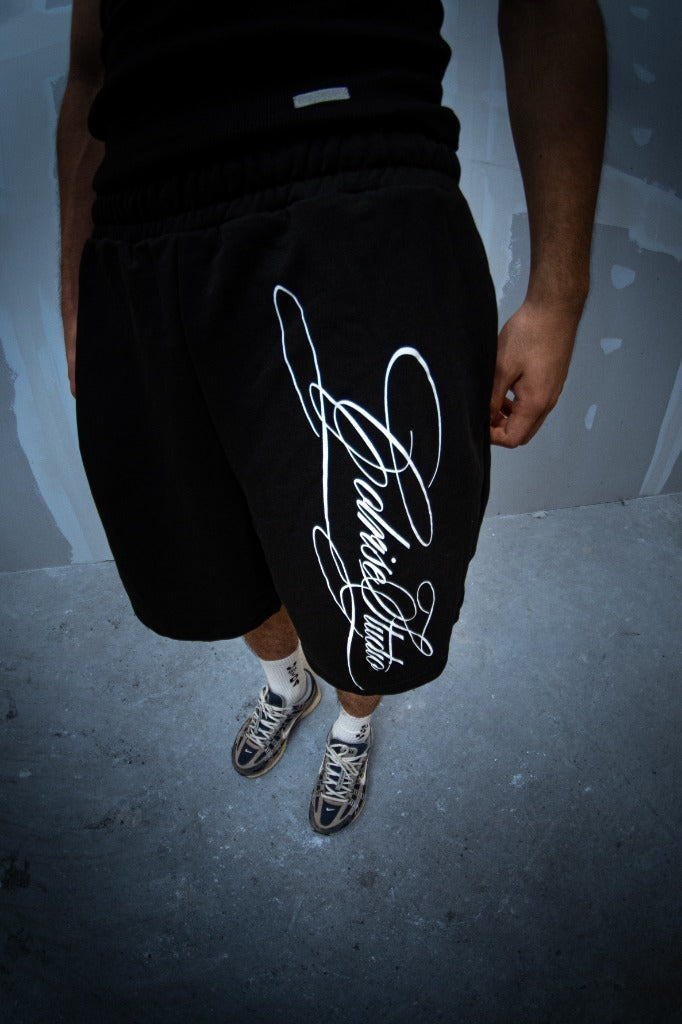 Fleece Shorts — Black