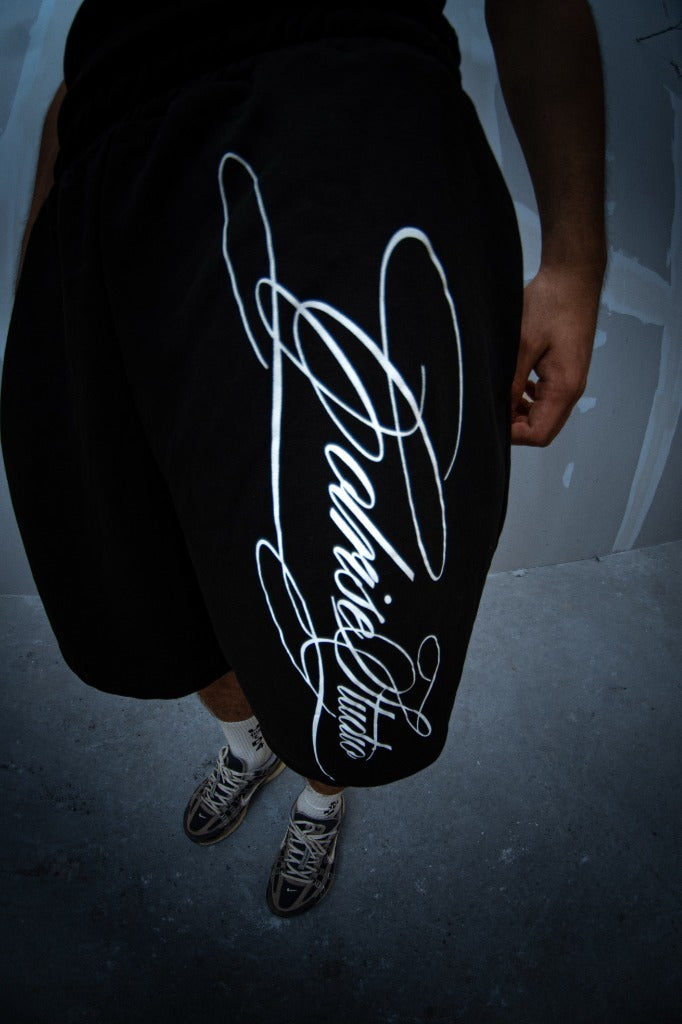 Fleece Shorts — Black