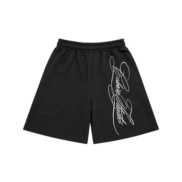 Fleece Shorts — Black