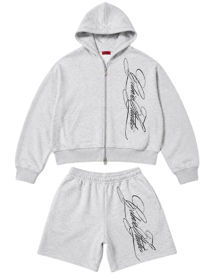 Full Outfit Combo — Grey Melange